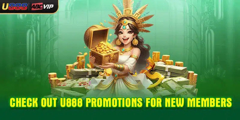 Check out U888 promotions for new members