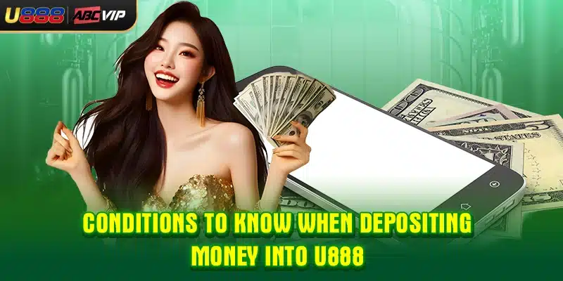 Conditions to know when depositing money into U888