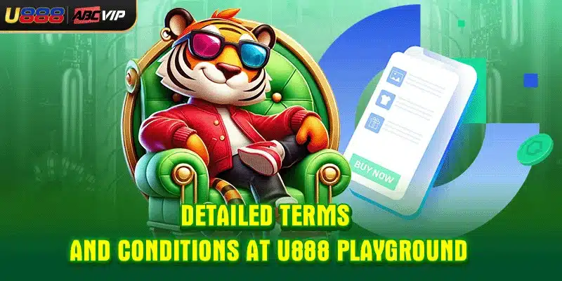Detailed terms and conditions at U888 playground