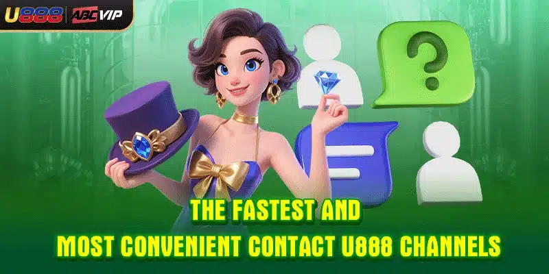 The fastest and most convenient contact U888 channels