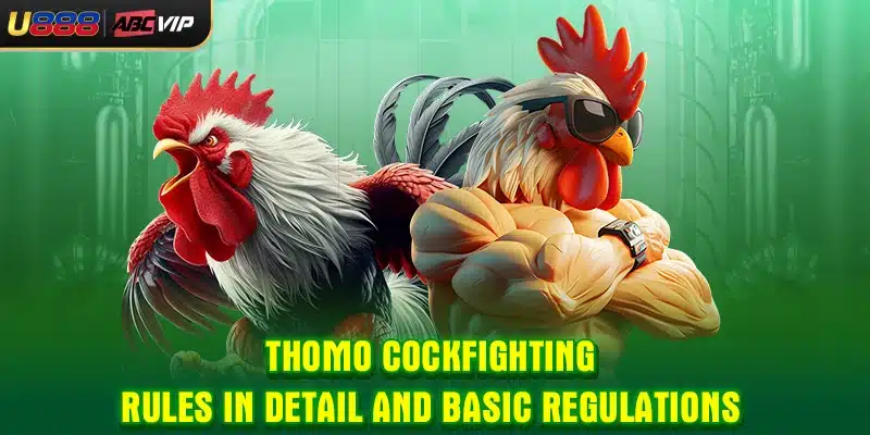 Thomo cockfighting rules in detail and basic regulations